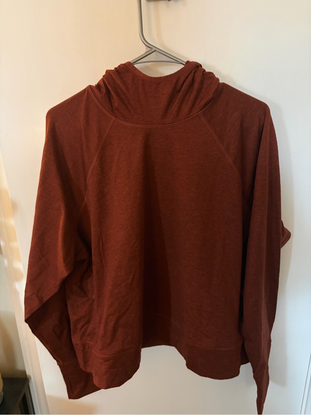 Old Navy Rust Brown Hooded Women's Pullover Sweatshirt